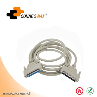 China D-Sub PDA DB37 Male to Female Extension Cable for sale