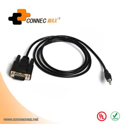 China DIGITAL CAMERA RS232 9dB to Stereo 2.5mm Plug Shielded Cable for sale