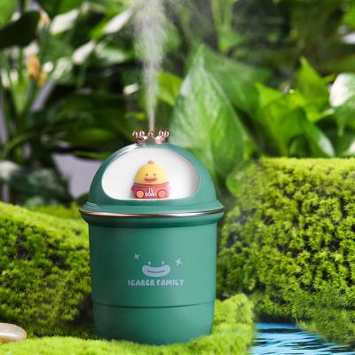 China Comfortable Feel Fashion Crown Shape Air Humidifier Essential Oil Diffuser 500ml Car Humidifier Air Purifier for sale