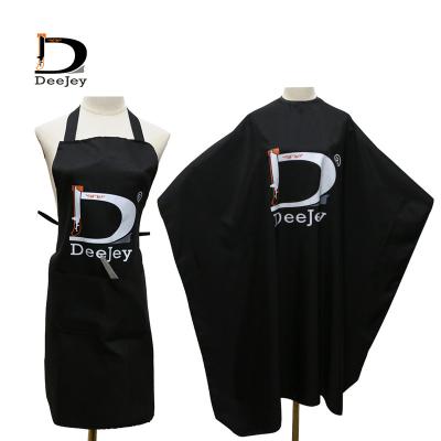 China Waterproof Customize Hairdressing Cape For Barber Waterproof Styling Hairdresser Salon Capes With Snaps Barber Capes With Designs for sale