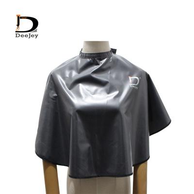 China Waterproof Fashion Customize Waterproof Hairdressing Cape For Hair Dye Cape Salon Capes With Velcro With Designs for sale