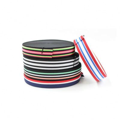 China Elastic/No 20Mm Elastic Running 25Mm 38Mm 50Mm Colored Custom Polypropylene PP Webbing Strap For Bags for sale