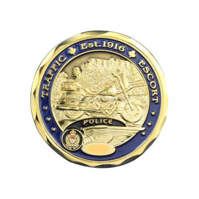 China Custom Europe Police Challenge Coin for sale