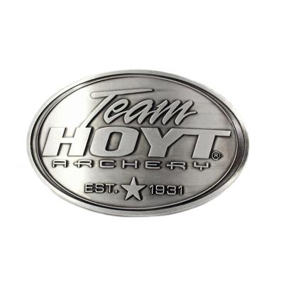 China Customzied 3D Custom Engrave Metal Logo Belt Buckle For Leather Belt for sale