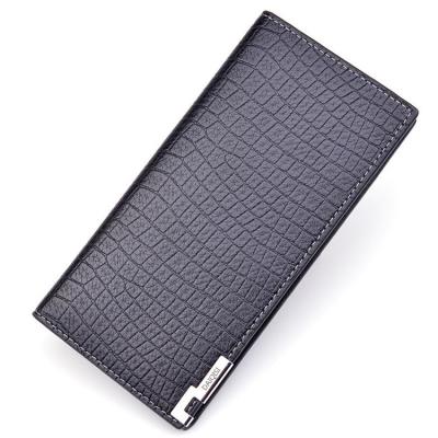 China Wholesale Multicard Business Men Wallet PU Leather Cheap Custom Logo Wallets Long For Men for sale