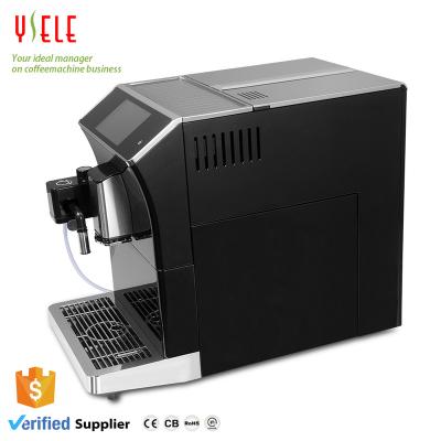 China Professional Smart Commercial Hotel Touch Screen Multifunctional Fully Automatic Electric Espresso Machine With Milk Frother Maker for sale