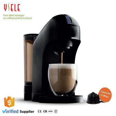 China New Hot Sale Hotel Mini Multi Compatibility Professional 3 in 1 Drawer Nespresso Dolce Enthusiasm Powder Capsule Espresso Coffee Machine for sale