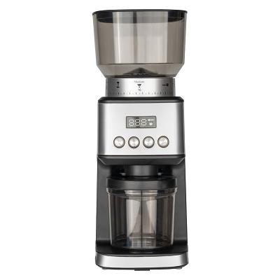 China Hotel Semi Automatic Digital Electric Multifunction Hand Pour Turkish Espresso Burr Coffee Bean Machine Steel Coffee Grinder for sale