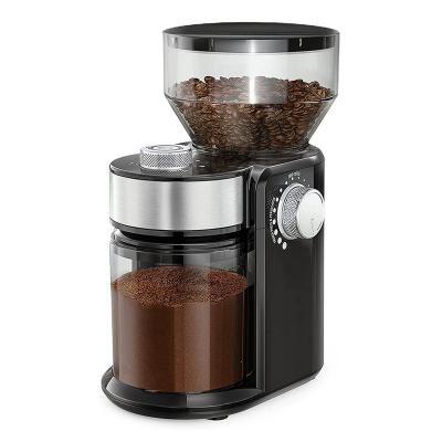 China New Commercial Professional Car Stainless Steel Espresso Electric Conical Burr Coffee Bean Grinder for sale