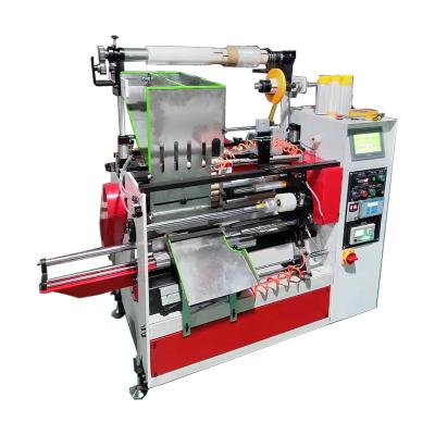 China Environmental Friendly Auto Paint Paper Processing New Auto Plastic Film Rolling Machine for sale