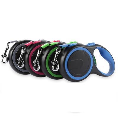 China Eco-Friendly Factory Wholesale Automatic 3M 5M Retractable Dog Pet Leash for sale