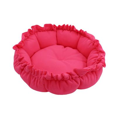 China Breathable Retractable Round Pet Nest For Dog Nest Cat Mat Cheap Kennel For Pets for sale