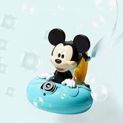 China China Supplier ABS Plastic Material Drop and Impact Resistance Disney Baby Plastic Toys Electric Bubble Gun Machine for sale