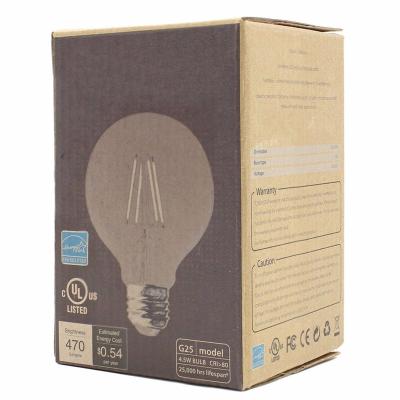 China Indoor COB G125 Socket Driver 120V 230V 3W 5W 7W 9W 11W13w E26/E27/E26/B22 LED Filament Light Bulb for sale