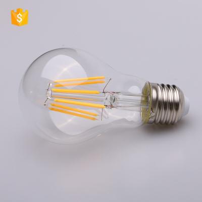 China Hotel AC 220V 4W Led Light Bulbs E27 E14 Dimmable Filament Light Bulb for sale