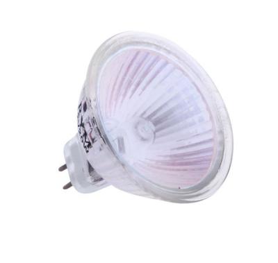 China High quality MR11 12v 20w 145 lumen quartz glass halogen lamp with glass cover for sale