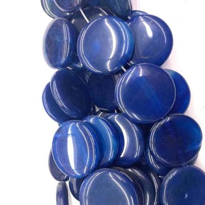 China Bracelet Agate Slices Wholesale Druzy Sapphire Gemstone Beads Large 20/25/30 Mm Double Natural Double Agate Slices For Jewelry Making for sale