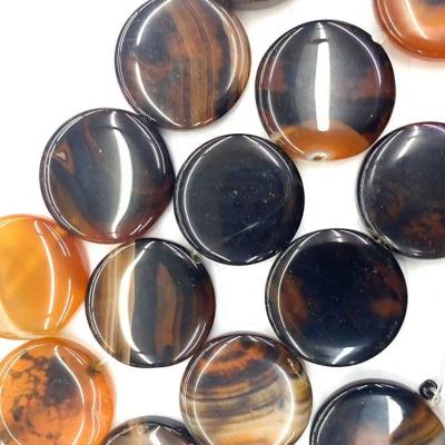 China Bracelet Agate Wholesale Slices 20/25/30mm Natural Dreamy Sliced ​​Gemstone Beads Large Agate Double Druzy Dangle Agate For Making Jewelry for sale