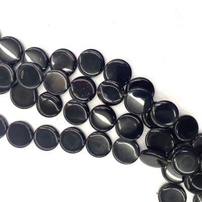 China Bracelet Agate Wholesale Cuts 20/25/30mm Natural Black Sliced ​​Gemstone Beads Large Agate Double Druzy Dangle Agate For Making Jewelry for sale