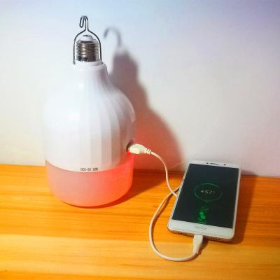 China DC 5V Indoor And Outdoor USB Rechargeable Smart Bulb Output Left Outdoor Emergency LED Camping Light for sale