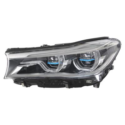 China Plastic Laser Front Led Headlights For BMW Upgrade Car Head Light Assembly 24V Full 7 Series G12 2016 2017 2018 for sale