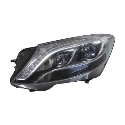 China Palstic Favorable Price Plastic Manufacture Led Car Headlights For Mercedes-Benz W222 S Class 2014-2017 for sale