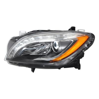 China Lighting Original Plastic 2 Pieces LED Front Headlamp Headlights Warning For Mercedes-Benz W166 ML ML350 M Class 2012-2015 Year for sale