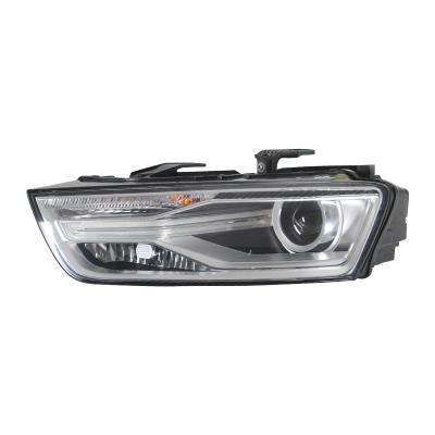 China Palstic Factory Supply Car Accessories Plastic Auto Xenon Front Led Headlights For Audi Q3 2013-2018 for sale