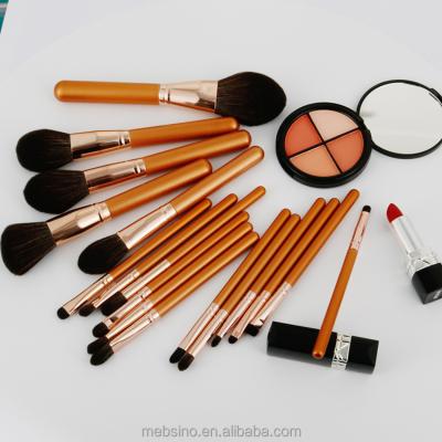 China Angular Blush 2022 Newest Makeup Cosmetic Brush Set With 17pcs Makeup Brushes For Powder Base Contour Eyeshadow Eyeliner Lip for sale