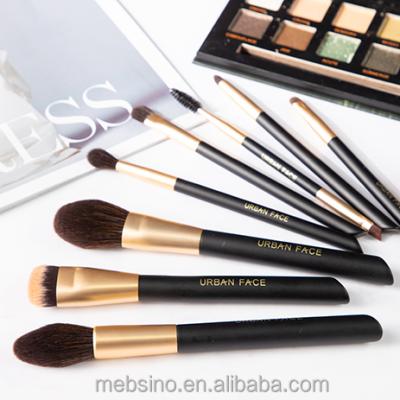 China Angular Blush Synthetic Brush Skin-Friendly Logo Beauty Makeup Brush Set Custom Hair Makeup for sale