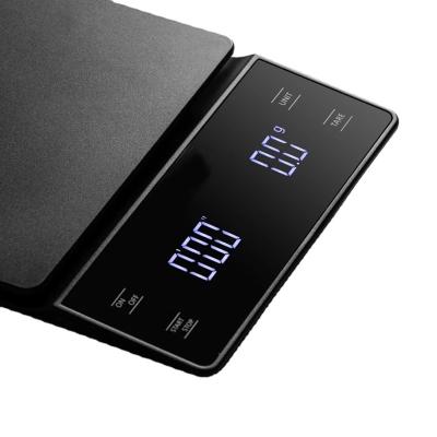 China Weight Measuring 2023 New Popular Digital Coffee Scale 3000g5000g 0.1g Scale Electronic Kitchen Food Scale With Timer Function for sale