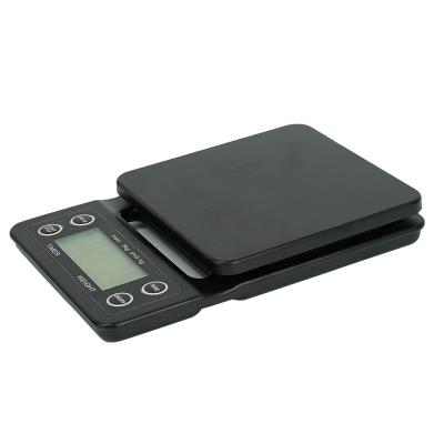 China Weight Measuring 2023 Multi Function Innovativ Digital Coffee Scale Popular Electronic Kitchen Food Scales 3000g/5000g 0.1g With LED Display for sale