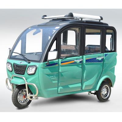 China Passenger Quality Assurance Fully Enclosed Tricycle Motorcycle Electric Adult Tricycle With Air Conditioner for sale