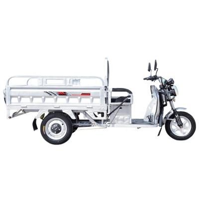 China 60V Power Large Capacity Delivery Cheap Strong Electric Cargo Tricycle Three Wheel Transport Electric Cargo Tricycle for sale