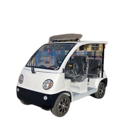 China Scenic Spot Electric Flexible Classic 4 Seat Golf Car Small Sightseeing Car for sale