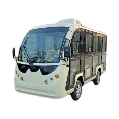 China Electric Scenic Spot Amusement Park Zoo Travel Classic 14 Seats Sightseeing Car For Tourist for sale