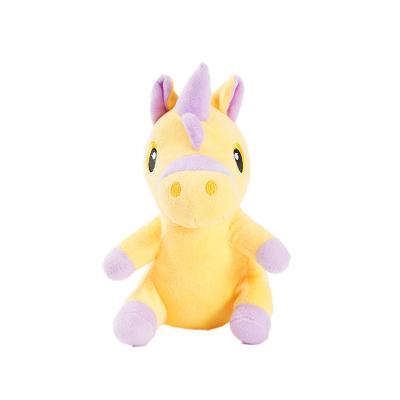 China Custom Soft Stuffing and Plush Toy Animal Weighted Yellow Animal Toy For Sensory Toddlers Kids Decorating for sale