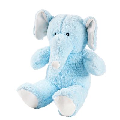 China Decoration PP Cotton Stuffed And Plush Toy Animal Stuffed Animals Toys For Children Blue Elephant Toys for sale