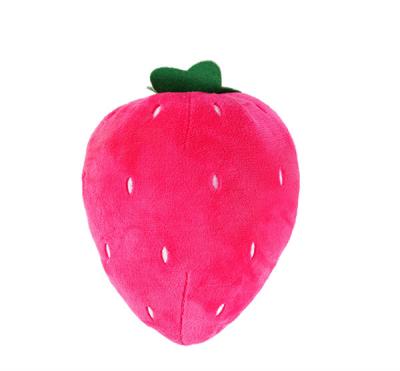 China Terylene Strawberry Cotton Tile Covers Colorful Decorative Pillow Cases For Sofa Couch for sale