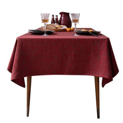 China Free custom made simple nordic style cloth table cover tablecloth and FMCG linen tablecloth and offer tablecloth fabric for sale