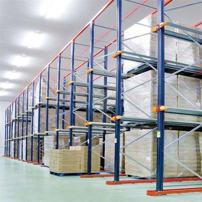 China Corrosion protection pallet rack for food storage, cool room for sale