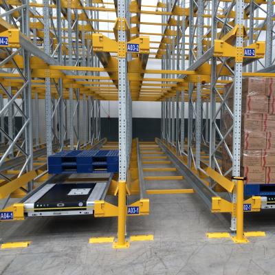 China Q235B Steel China Factory Price Radio Shuttle Racking For Warehouse Storage for sale