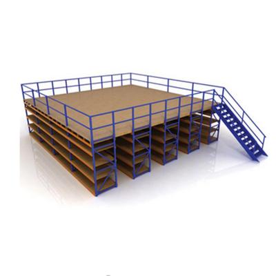 China Corrosion Protection China Supplier Storage Shelves Mezzanine Racks For Logistics Storage for sale