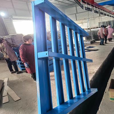 China Voorraadtruck zware metaal gegalvaniseerd staal pallet ontwerp voor koude opslag Te koop