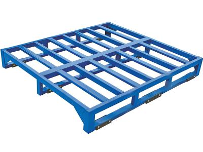 China Halve-pad-volle-pad 2weg 4weg Staal pallet Dolly Warehouse Containment Te koop