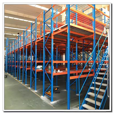 China Hoogte stalen structuur Mezzanine vloer, meerdere niveaus Mezzanine vloer, magazijn rack platform Te koop