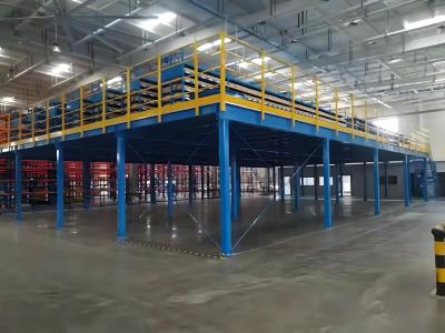 China Fabricante Industrial Warehouse Rack Shelf Mezzanine Storage Shelters Steel Platform Mezzanine Floor Racking System en venta