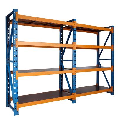 China Drawer Palet Warehouse Rack System Metalen zware vormrekken Te koop