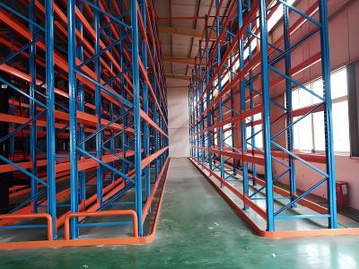 China Vna Very Narrow Aisle Pallet Racking System Warehouse Storage Metal Selective for sale