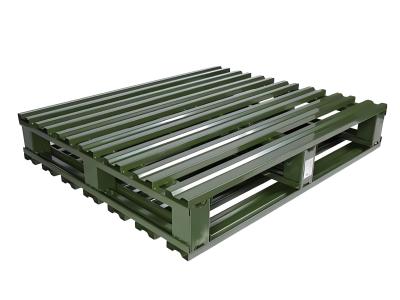 Κίνα Μία όψη Q235 χάλυβα βαρύ φορτίο Standard Size Euro Pallet 1000x1200 1200 X 1000 1200 X 800 προς πώληση